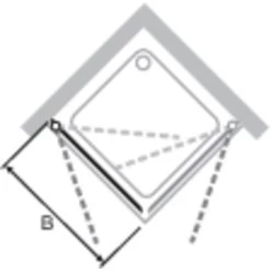 Hüppe 4-Eck-Schwingtür Design Pure BxH: 80 Cm X 190 Cm Silber Matt 15 Hüppe 4-Eck-Schwingtür Design Pure BxH: 80 Cm X 190 Cm Silber Matt -Badezimmerbedarf Geschäft 01785 2438 HPUV38P06MAE 23