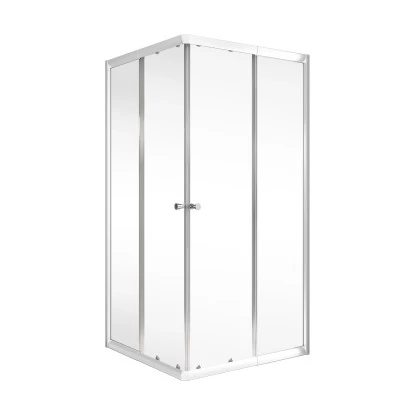 Schulte ExpressPlus Eckeinstieg Variabel Sunny 80-90 X 80-90 X 180 Cm 4-teilig 4 Schulte ExpressPlus Eckeinstieg Variabel Sunny 80-90 X 80-90 X 180 Cm 4-teilig – Bild 2