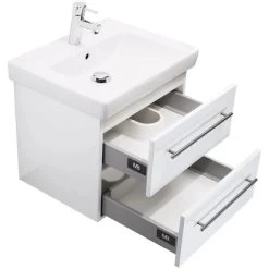 Villeroy & Boch Waschplatz 55 Cm Subway 2.0 Weiß Hochglanz -Badezimmerbedarf Geschäft 0 55 cm weiss hochglanz 6