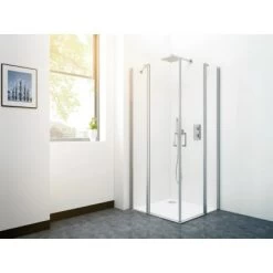 Baliv Duschkabine DUK-90.50E 90 Cm X 90 Cm Chrom -Badezimmerbedarf Geschäft 107799 AB03 190221 L RET01
