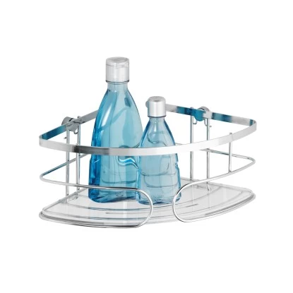 Wenko Eckablage Premium 26,5 Cm X 10 Cm Edelstahl 5 Wenko Eckablage Premium 26,5 Cm X 10 Cm Edelstahl – Bild 3