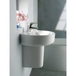 Ideal Standard Wandsäule Connect Weiß -Badezimmerbedarf Geschäft 188517 3049 6