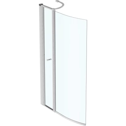 Ideal Standard Duschwand Connect Air Aus Glas Mit Tür Beidseitig Verwendbar 3 Ideal Standard Duschwand Connect Air Aus Glas Mit Tür Beidseitig Verwendbar