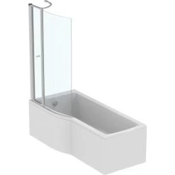 Ideal Standard Duschwand Connect Air Aus Glas Mit Tür Beidseitig Verwendbar 12 Ideal Standard Duschwand Connect Air Aus Glas Mit Tür Beidseitig Verwendbar -Badezimmerbedarf Geschäft 189185 3049 5