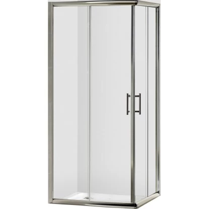 Eckeinstieg Corlo Chrom 195 Cm X 90 Cm 90 Cm 4 Eckeinstieg Corlo Chrom 195 Cm X 90 Cm 90 Cm – Bild 2