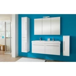 Doppel-Waschplatz Albo Weiß 2-teilig -Badezimmerbedarf Geschäft 2198786 2137 3