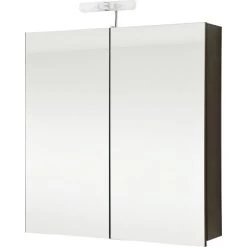 Spiegelschrank Santos 75 Cm Anthrazit EEK: D