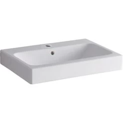 Geberit Waschbecken ICon 60 Cm Hahnloch KeraTect