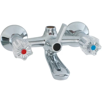 Sanitop-Wingenroth Zweigriffmischer Wannenarmatur Standard Plus Chrom 3 Sanitop-Wingenroth Zweigriffmischer Wannenarmatur Standard Plus Chrom