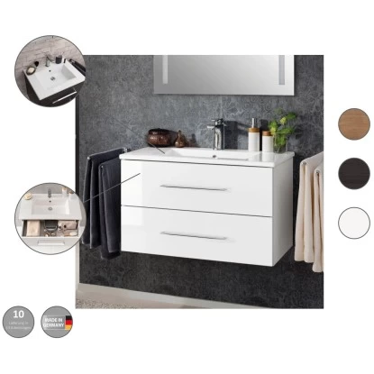 Fackelmann Waschplatz 60 Cm B.perfekt Weiß 8 Fackelmann Waschplatz 60 Cm B.perfekt Weiß – Bild 6