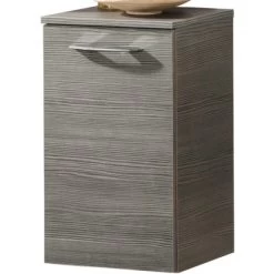 Fackelmann Unterschrank Links 35,5 Cm Vadea Pinie Anthrazit