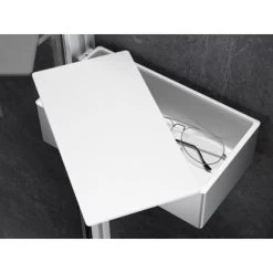 Hüppe Drybox Select+ Wandmontage Silber Matt