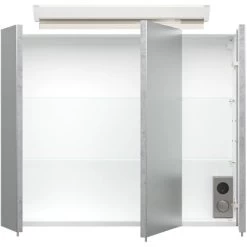 Posseik Spiegelschrank 75 Cm Beton-Optik -Badezimmerbedarf Geschäft 2 4873 PSPS75CM1000216DE 3