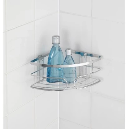 Wenko Eckablage Premium 26,5 Cm X 10 Cm Edelstahl 3 Wenko Eckablage Premium 26,5 Cm X 10 Cm Edelstahl