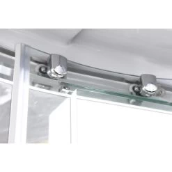 Sanotechnik Komplettduschkabine Trend 1 Chrom-Optik 210 Cm X 90 Cm -Badezimmerbedarf Geschäft 3 komplettdusche trend 1 4