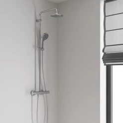 Grohe QuickFix Duschsystem Vitalio Start 160 Mit Thermostatbatterie Für Die Wandmontage 7 Grohe QuickFix Duschsystem Vitalio Start 160 Mit Thermostatbatterie Für Die Wandmontage -Badezimmerbedarf Geschäft 4005176479939 26556000 2