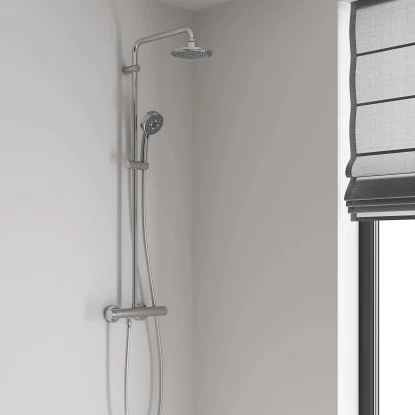 Grohe QuickFix Duschsystem Vitalio Start 160 Mit Thermostatbatterie Für Die Wandmontage 5 Grohe QuickFix Duschsystem Vitalio Start 160 Mit Thermostatbatterie Für Die Wandmontage – Bild 3