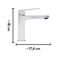 Baliv Waschtischarmatur WT-640 Chrom -Badezimmerbedarf Geschäft 4007874206992 50