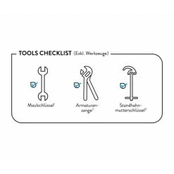 Baliv Waschtischarmatur WT-640 Chrom -Badezimmerbedarf Geschäft 4007874206992 60
