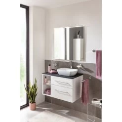 Fackelmann Regal Unten Oxford 30 Cm Weiß -Badezimmerbedarf Geschäft 4008033833325 3254 04