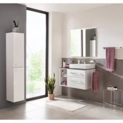 Fackelmann Hochschrank Oxford 30 Cm Weiß 9 Fackelmann Hochschrank Oxford 30 Cm Weiß -Badezimmerbedarf Geschäft 4008033833721 3254 04