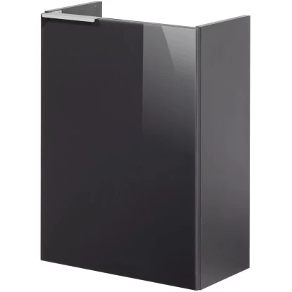 Fackelmann Waschbeckenunterschrank SBC 45 Cm Anthrazit/l. Glas Anthrazit Rechts 3 Fackelmann Waschbeckenunterschrank SBC 45 Cm Anthrazit/l. Glas Anthrazit Rechts