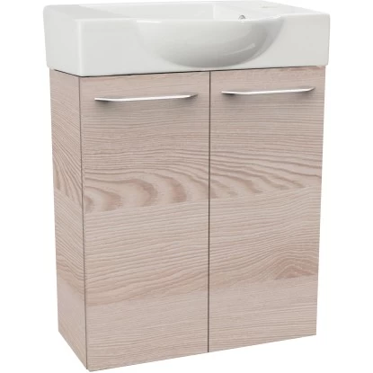 Fackelmann Waschbeckenunterschrank SBC 55 Cm Alaska Esche 5 Fackelmann Waschbeckenunterschrank SBC 55 Cm Alaska Esche – Bild 3