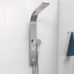 Schütte Duschpaneel Sansibar Edelstahl -Badezimmerbedarf Geschäft 4008431600857 2759 4