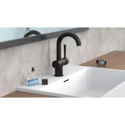 Schütte Waschtischarmatur Cornwall Schwarz Matt -Badezimmerbedarf Geschäft 4008431790169 2759 4