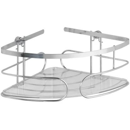 Wenko Eckablage Premium 26,5 Cm X 10 Cm Edelstahl 7 Wenko Eckablage Premium 26,5 Cm X 10 Cm Edelstahl – Bild 5