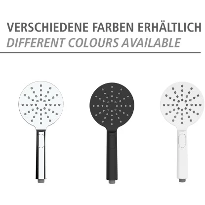 Wenko Duschkopf Design Kunststoff (ABS) 12 X 12 Cm Weiß 10 Wenko Duschkopf Design Kunststoff (ABS) 12 X 12 Cm Weiß – Bild 8