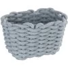 Wenko Aufbewahrungskorb Tia S Grauaus Gestrickter Baumwollschnur -Badezimmerbedarf Geschäft 4008838367834 1068 1