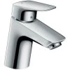 Hansgrohe Einhebel-Waschbeckenarmatur Logis 70 Mm Mit Push-Open Ablaufgarnitur -Badezimmerbedarf Geschäft 4011097738642 2744 1