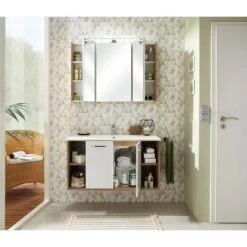 Pelipal Badmöbel-Set Quickset 362 Weiß Glanz 101 Cm -Badezimmerbedarf Geschäft 4017026117793 2467 4