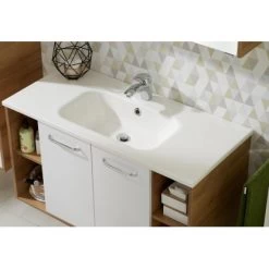 Pelipal Badmöbel-Set Quickset 362 Weiß Glanz 101 Cm -Badezimmerbedarf Geschäft 4017026117793 2467 7