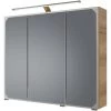 Pelipal Spiegelschrank Quantum 05 Riviera Eiche Quer NB 85 Cm -Badezimmerbedarf Geschäft 4017026145710 2467