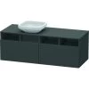 Duravit Waschbeckenunterbau 140 Cm DuraStyle Wandhängend Graphit Matt -Badezimmerbedarf Geschäft 4053424316581 001