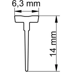 Schulte Einschubdichtung Für Serie MasterClass Und Garant -Badezimmerbedarf Geschäft 4060991014932 2053 6