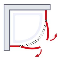 Schulte ExpressPlus Runddusche AlexaStyle2.0 90 X90 X 192 Cm Mit Radius: 550 Mm 12 Schulte ExpressPlus Runddusche AlexaStyle2.0 90 X90 X 192 Cm Mit Radius: 550 Mm -Badezimmerbedarf Geschäft 4060991064067 2053 7 6