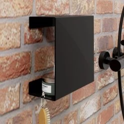 Schulte Duschablage Zum Kleben Mattschwarz Größe L