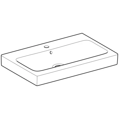 Geberit Waschbecken ICon 75 Cm Weiß Mit Hl Und Ül KeraTect 5 Geberit Waschbecken ICon 75 Cm Weiß Mit Hl Und Ül KeraTect – Bild 3