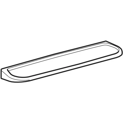 Geberit Wandablage 50 X 14 Cm Renova Mit KeraTect Glasur Alpinweiß 4 Geberit Wandablage 50 X 14 Cm Renova Mit KeraTect Glasur Alpinweiß – Bild 2