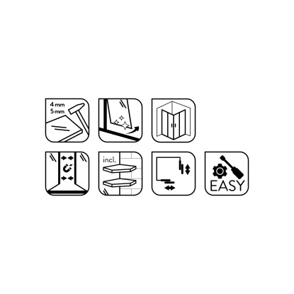 Baliv Komplettdusche DUK-85.110KE 85 Cm X 85 Cm Silber Matt 12 Baliv Komplettdusche DUK-85.110KE 85 Cm X 85 Cm Silber Matt – Bild 10