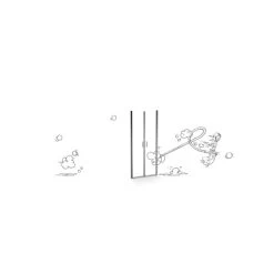 Baliv Dusch-Pendeltür DUK-90.61P 87-90 Cm X 195 Cm Chrom 17 Baliv Dusch-Pendeltür DUK-90.61P 87-90 Cm X 195 Cm Chrom -Badezimmerbedarf Geschäft 4250312110959 S02 080720 L