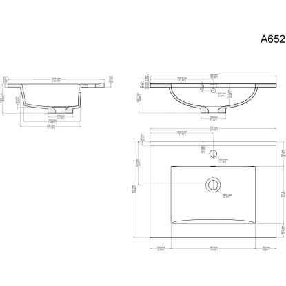 Posseik Waschplatz Viva 60 Cm Anthrazit Seidenglanz 8 Posseik Waschplatz Viva 60 Cm Anthrazit Seidenglanz – Bild 6