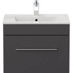 Posseik Waschplatz Viva 60 Cm Anthrazit Seidenglanz 17 Posseik Waschplatz Viva 60 Cm Anthrazit Seidenglanz -Badezimmerbedarf Geschäft 4251461507171 8