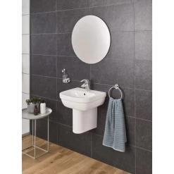 Grohe Handwaschbecken Euro Keramik PureGuard Alpinweiß 45 Cm -Badezimmerbedarf Geschäft 428750 4250 02