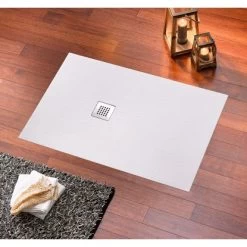 Ottofond Duschwanne Strato 100 Cm X 80 Cm X 2,4 Cm Weiß -Badezimmerbedarf Geschäft 440896 3209 3