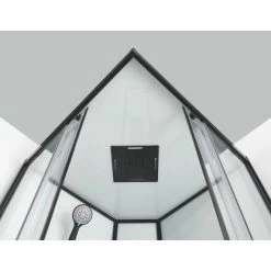 Sanotechnik Komplettduschkabine Sky 2 CL74 Schwarz 13 Sanotechnik Komplettduschkabine Sky 2 CL74 Schwarz -Badezimmerbedarf Geschäft 447531 4633 3