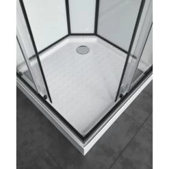 Sanotechnik Komplettduschkabine Sky 2 CL74 Schwarz 14 Sanotechnik Komplettduschkabine Sky 2 CL74 Schwarz -Badezimmerbedarf Geschäft 447531 4633 4